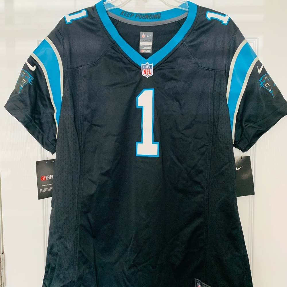 NWT NFL Carolina Panthers C Newton Jersey Women’s 2XL